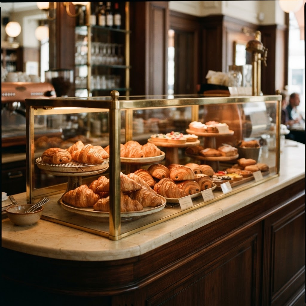 Pastry counter