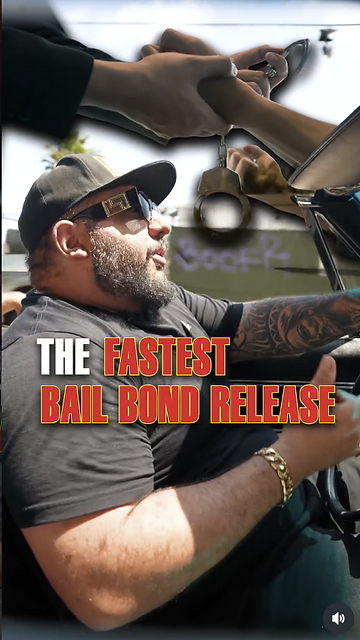 Will behind the wheel — the fastest bail bond release