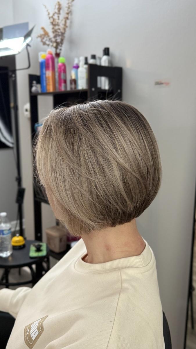 Cut & silhouette · ICON Beauty Studio, Arlington Heights