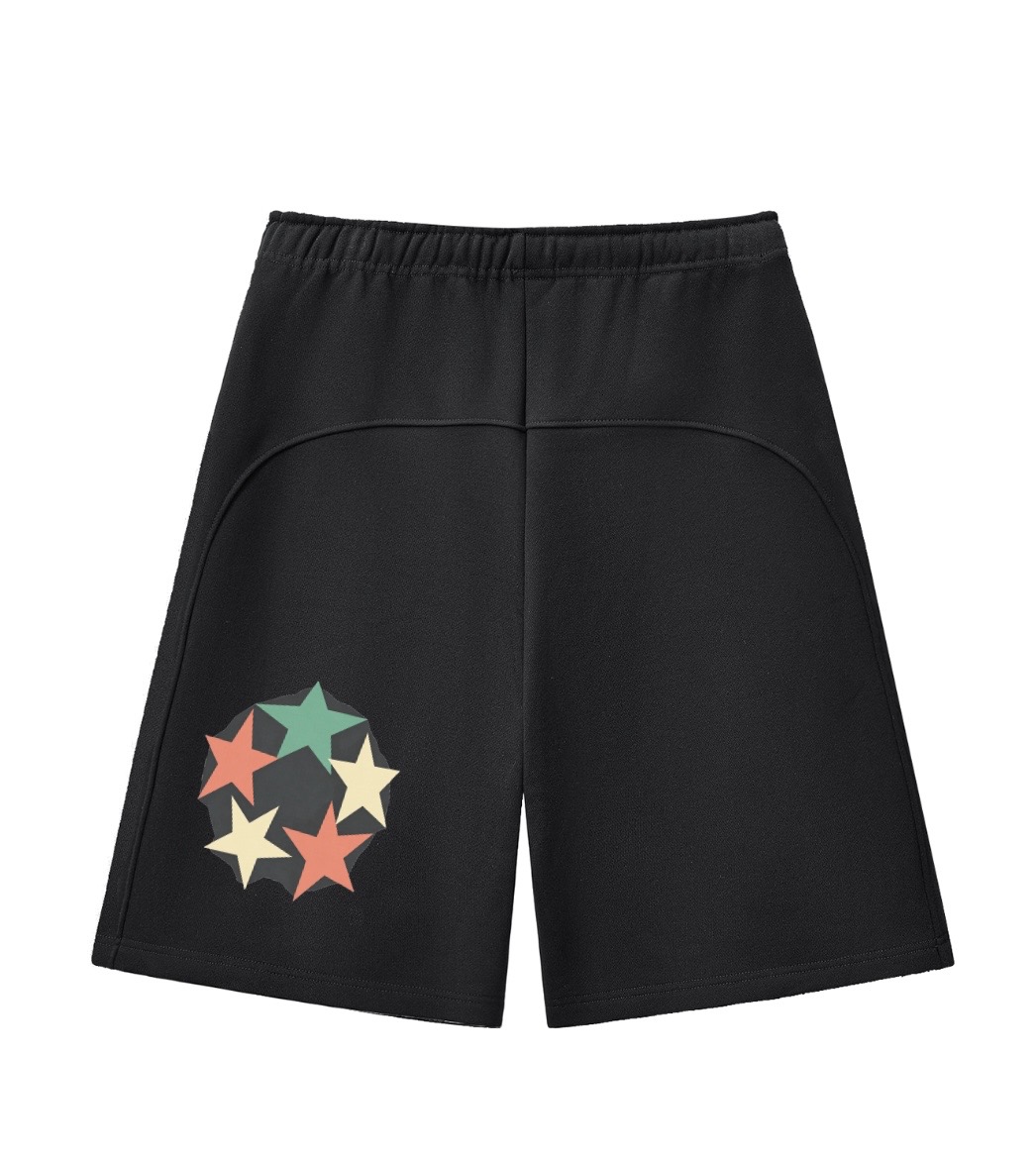 Signature Shorts — Orange & White — back