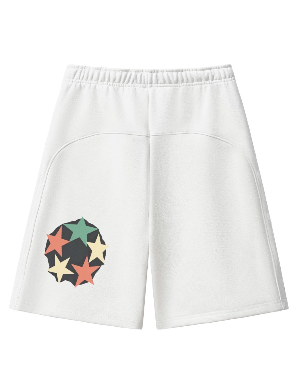 Varsity Shorts — Muted Gold — back