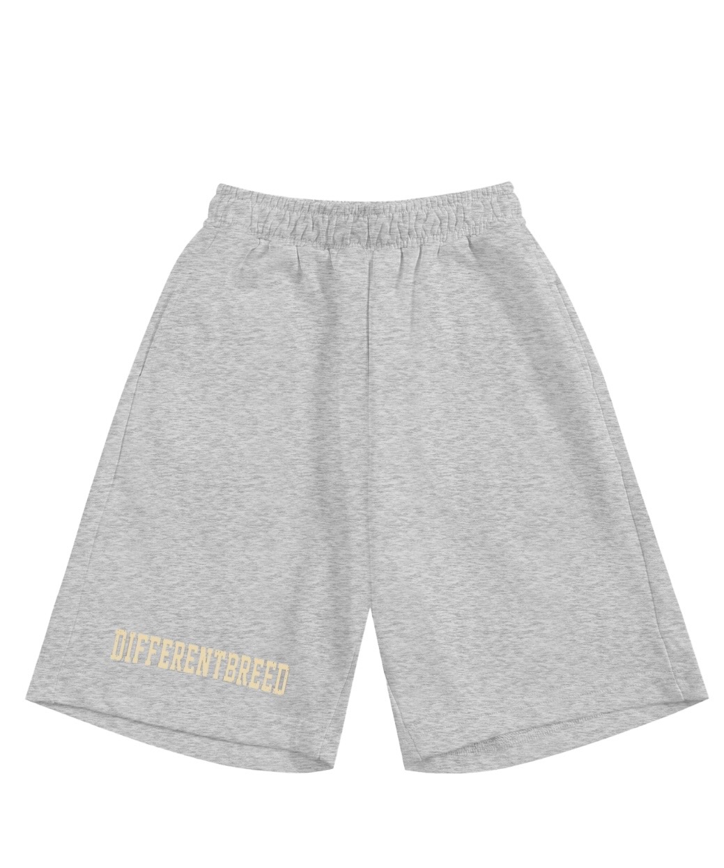 Kids Varsity Shorts — Muted Gold — front