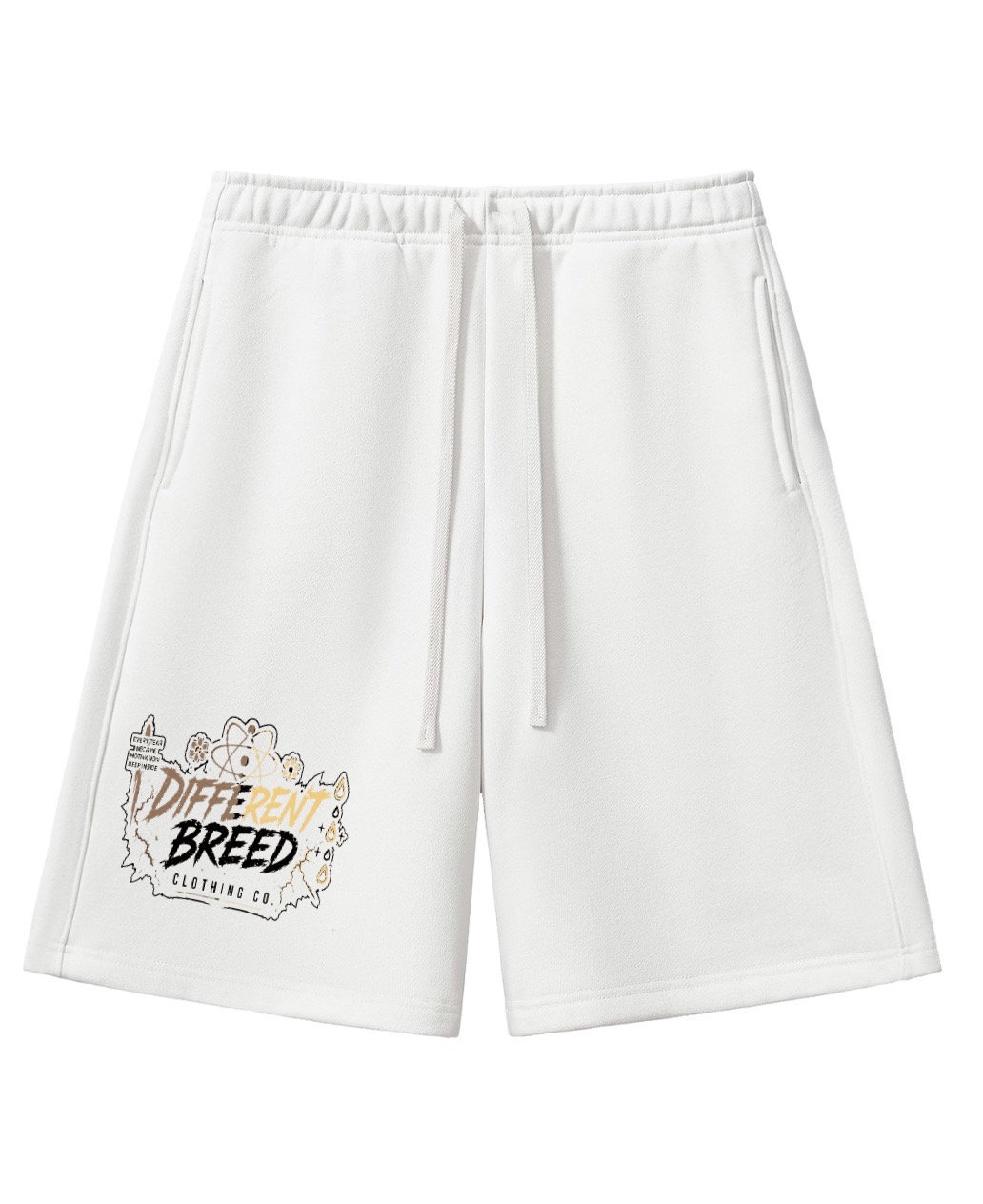 Signature Shorts — Gold & Black — front