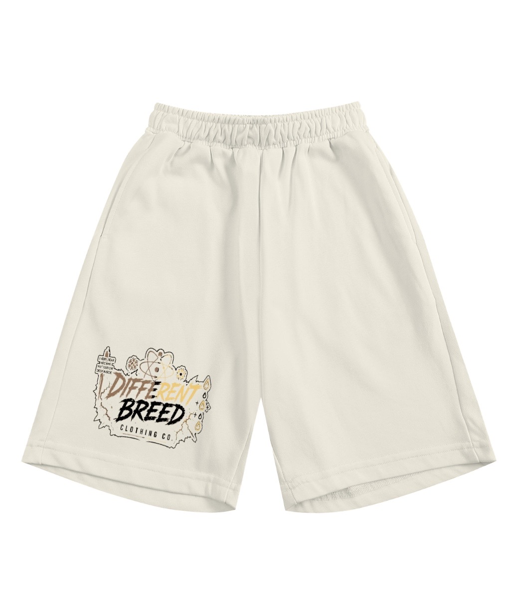 Kids Signature Shorts — Gold & Black — front