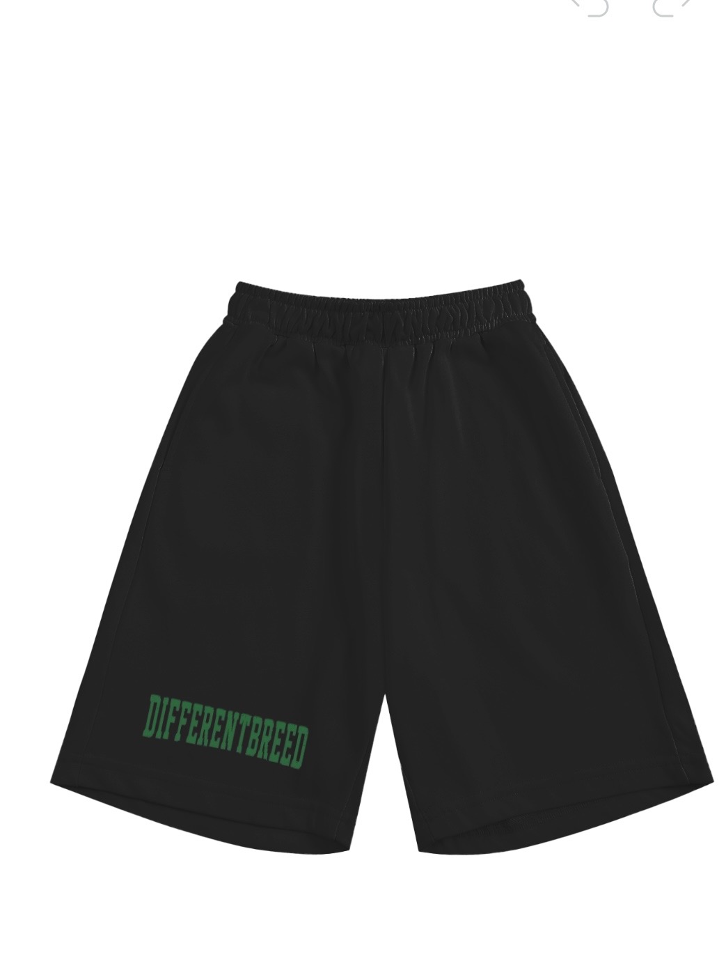 Kids Varsity Shorts — Burnt Orange — front