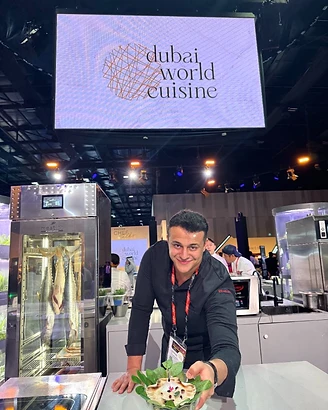 Portrait of the private chef