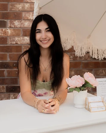 Kass, the florist behind Bouquets by Kass