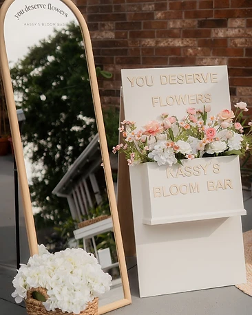 Bridal shower bar