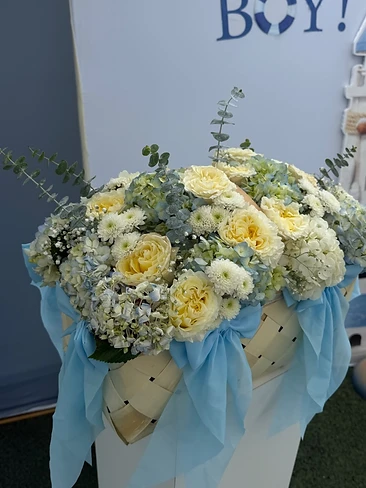 Baby Boy Celebration Arrangement