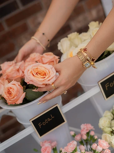 Choosing a Peach Rose