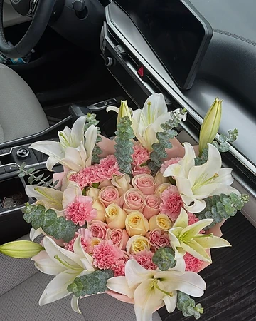 Example bouquet by Kass