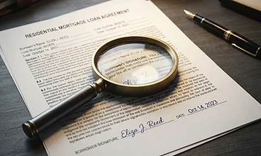 The Hidden Risks in Your Loan Files: A Guide to Mortgage Document Review