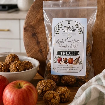 Apple, Peanut Butter, Pumpkin & Oat