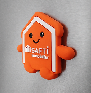 Magnet Homy en forme de maison