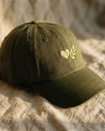 Ancient Olive Dad Cap