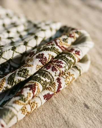 Olive Branch Keffiyeh Scarf