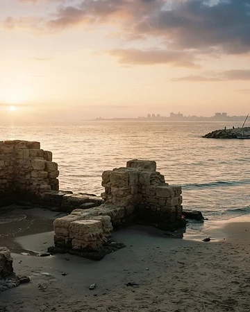 Heritage Print — Dawn Over Gaza