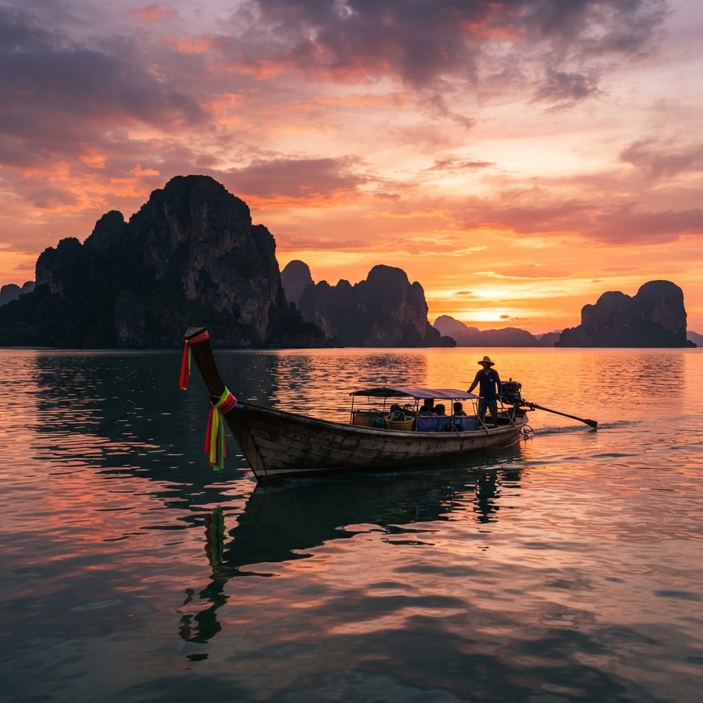 Thailand sunset