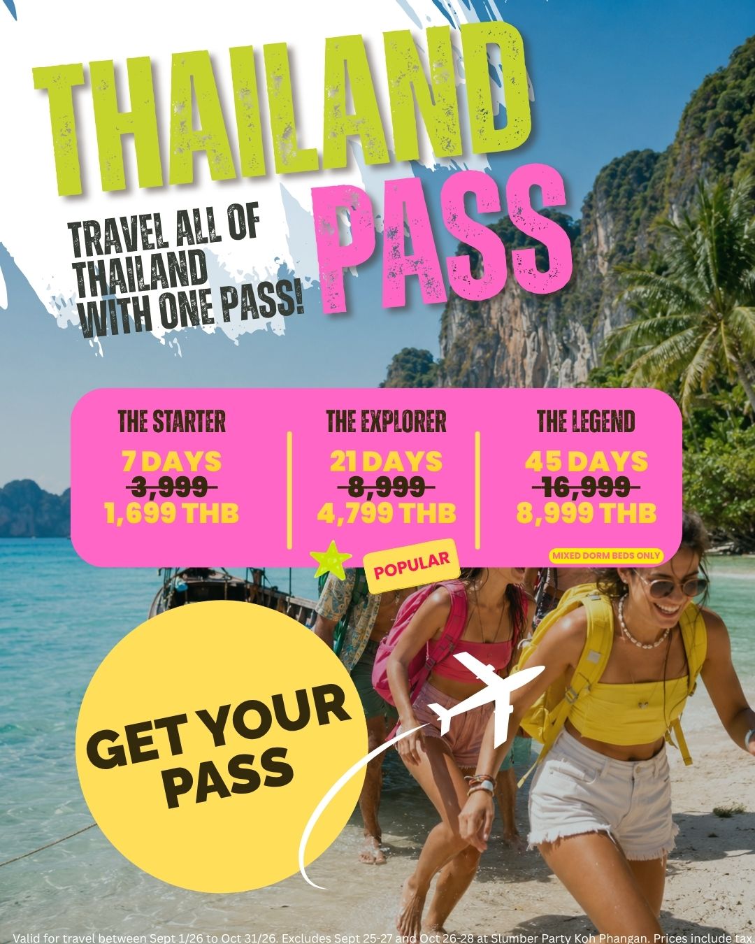 Thailand Pass — travel all of Thailand with one pass