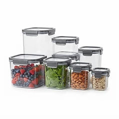 Plastic Food Container Set 10-Piece