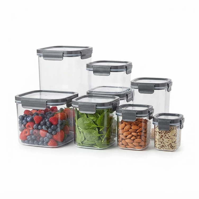 Plastic Food Container Set 10-Piece