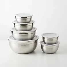 Stainless Steel Mixing Bowl Set 7-Piece