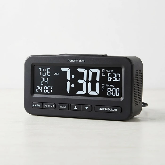Digital Alarm Clock Dual Alarm