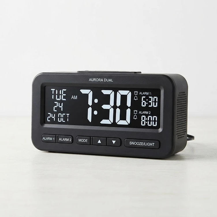 Digital Alarm Clock Dual Alarm