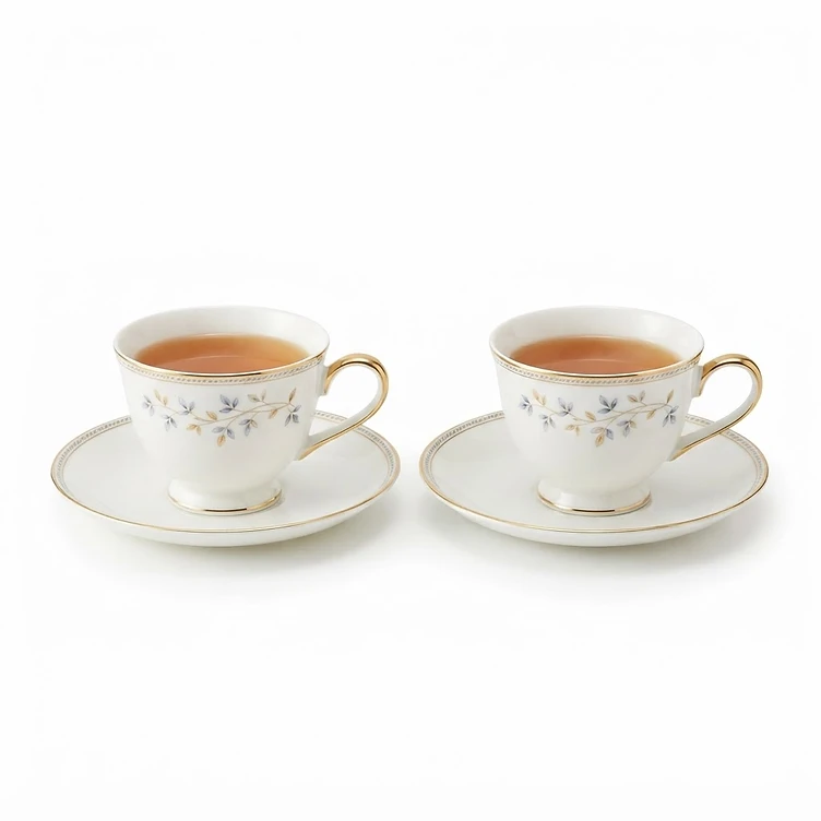 Porcelain Tea Cup Set 4-Cup