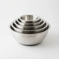 Stainless Steel Mixing Bowl Set 5-Piece