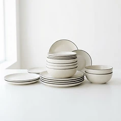 Ceramic Dinnerware Set 12-Piece