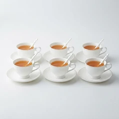 Porcelain Tea Cup Set 6-Cup