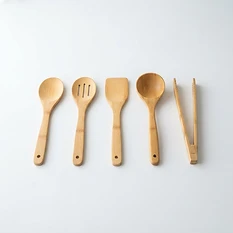 Bamboo Kitchen Utensil Set 5-Piece
