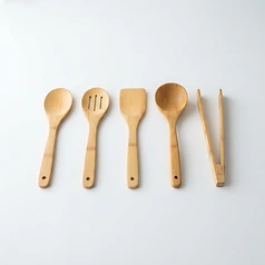 Bamboo Kitchen Utensil Set 5-Piece