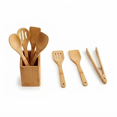 Bamboo Kitchen Utensil Set