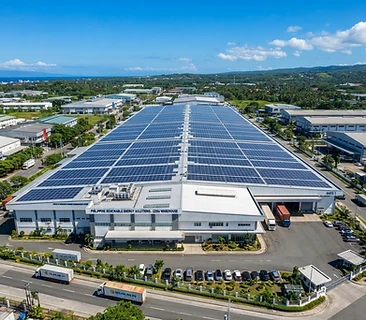 Industrial Rooftop Solar Array