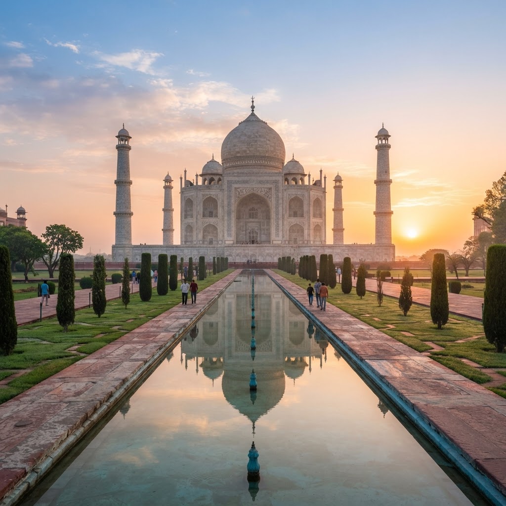 Lucknow to Agra