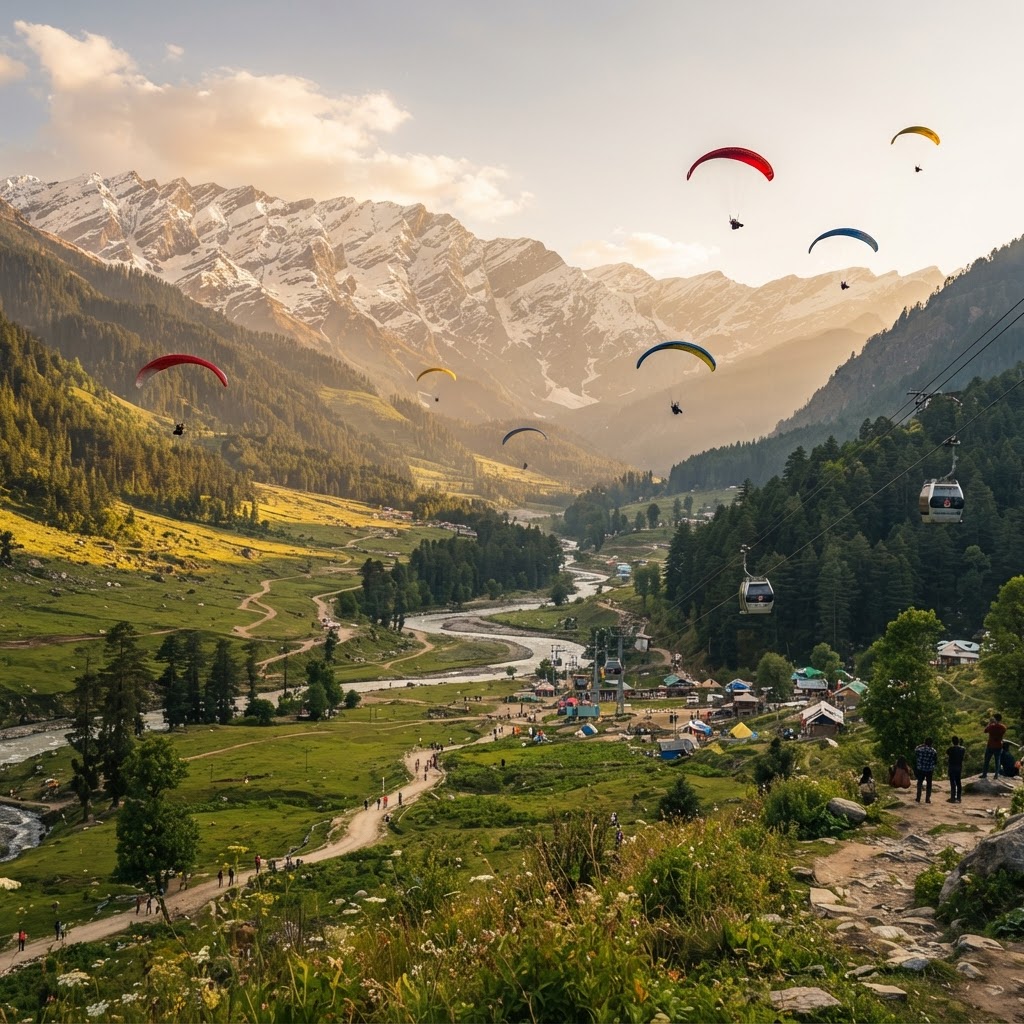Manali to Solang Valley