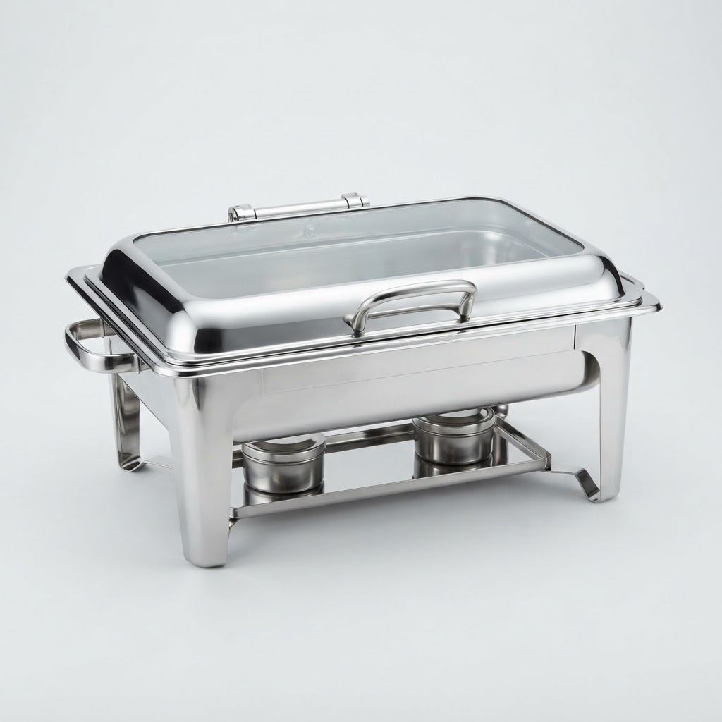Standard rectangular chafing dish