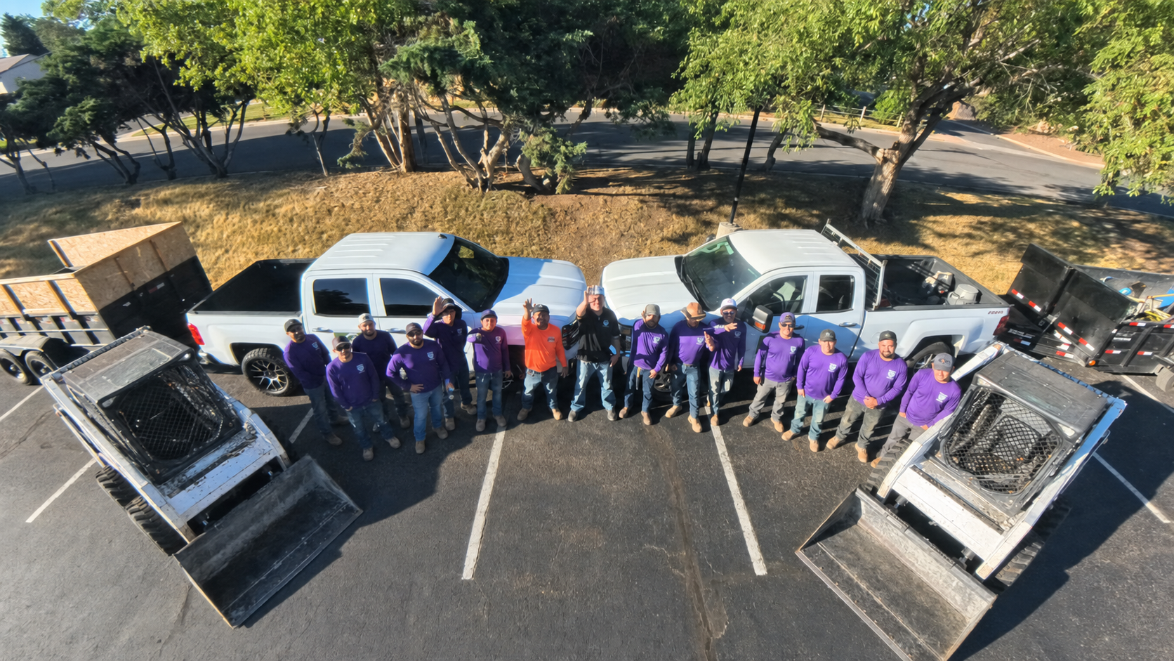 Rock & Mortar team from above