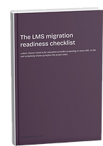 LMS Migration Readiness Checklist cover