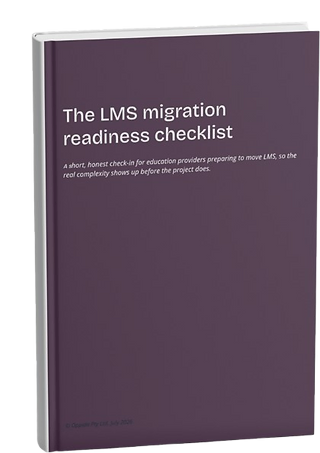 LMS Migration Readiness Checklist cover