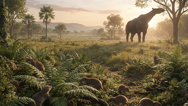 Age of mammals — illustration