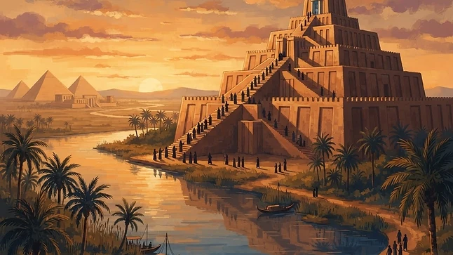 Mesopotamia & Egypt — illustration
