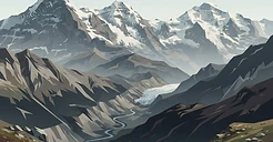 Mountains illustration