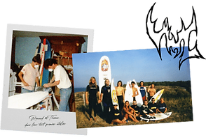 Création d'UWL Surfboards
