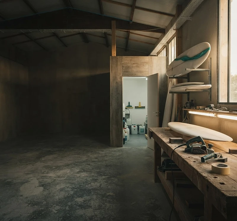 Atelier de fabrication de planches de surf Shapers Club