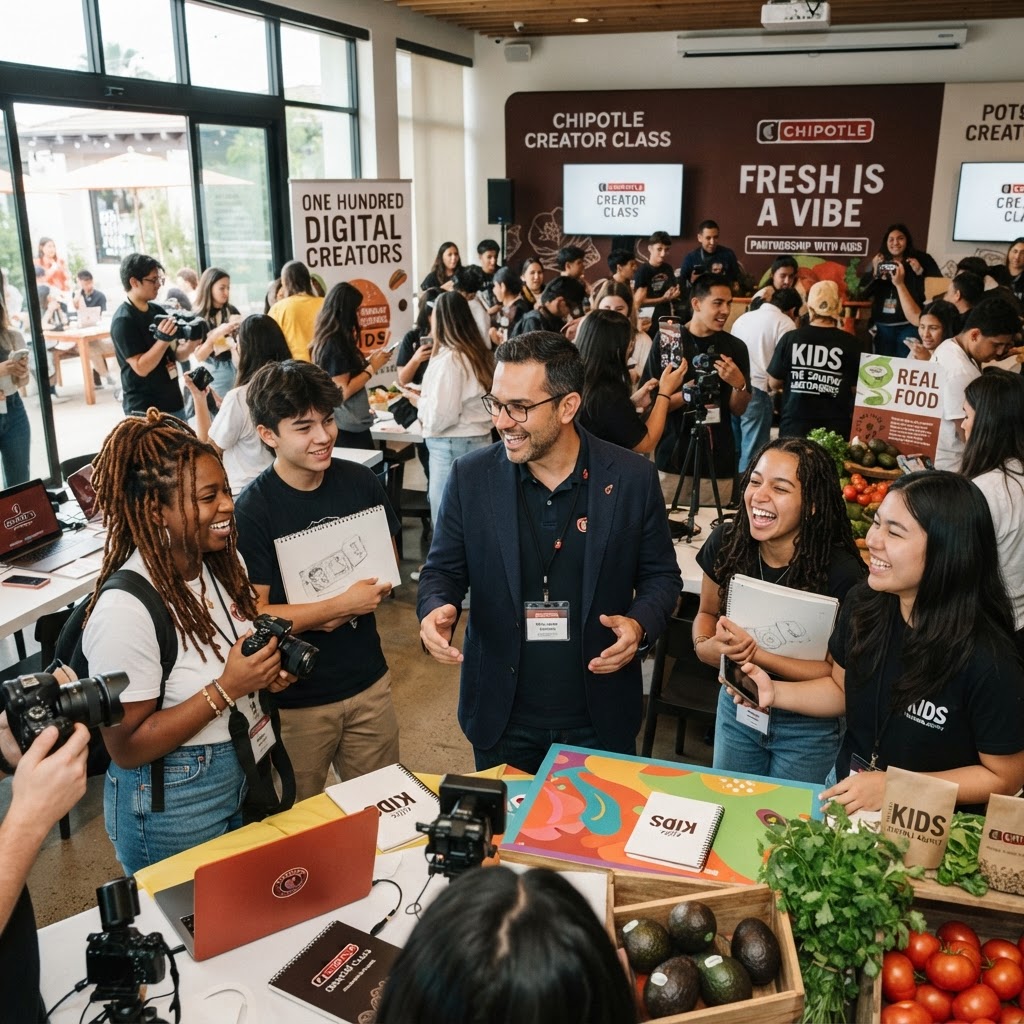 Chipotle Taps One Hundred Digital Creators for New Freshness-Focused Advertising Campaign