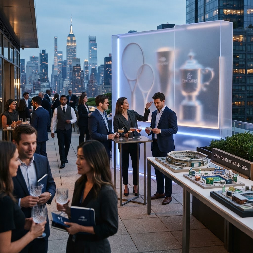 2026 US Open Strategy Shifts Toward Urban Brand Immersion