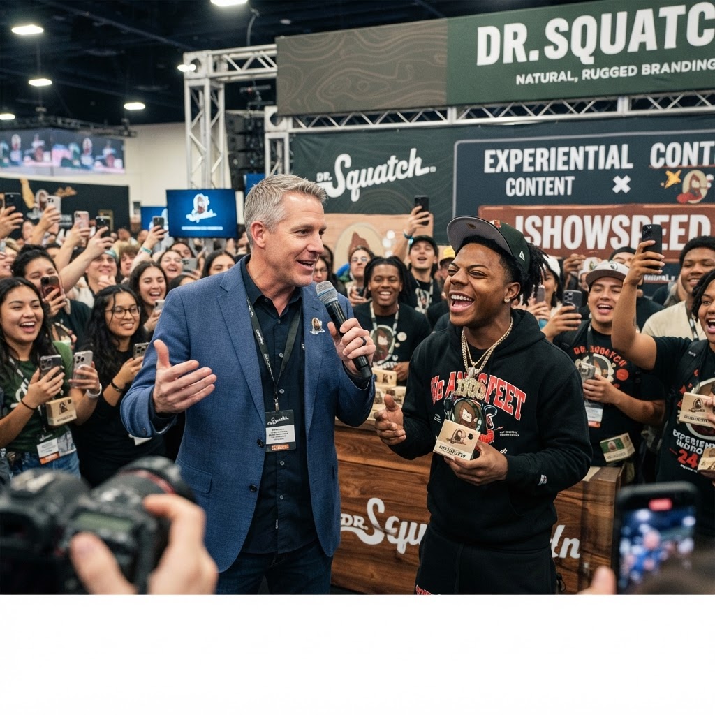 Dr. Squatch Prioritizes Experiential Content Over Traditional Ads Through IShowSpeed Partnership